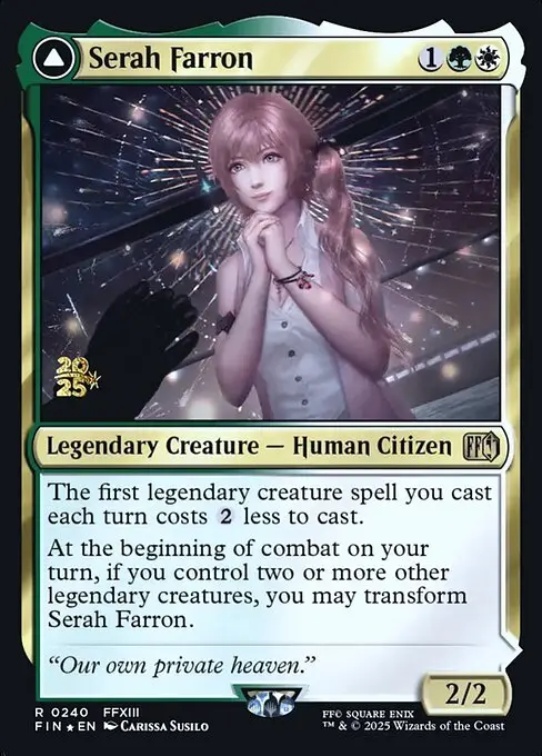 Serah Farron // Crystallized Serah [Foil]