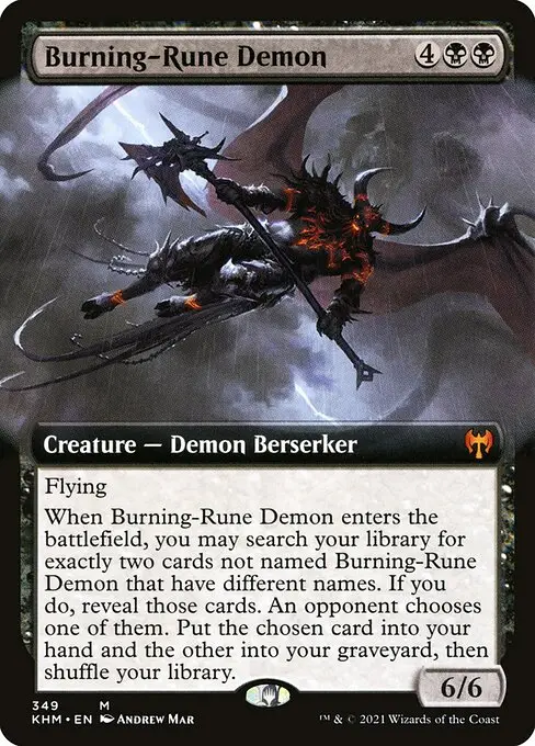 Burning-Rune Demon [Foil]