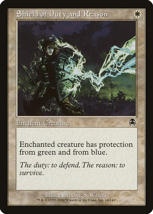 Shield of Duty and Reason [Foil]