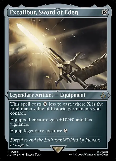 Excalibur, Sword of Eden [Etched]