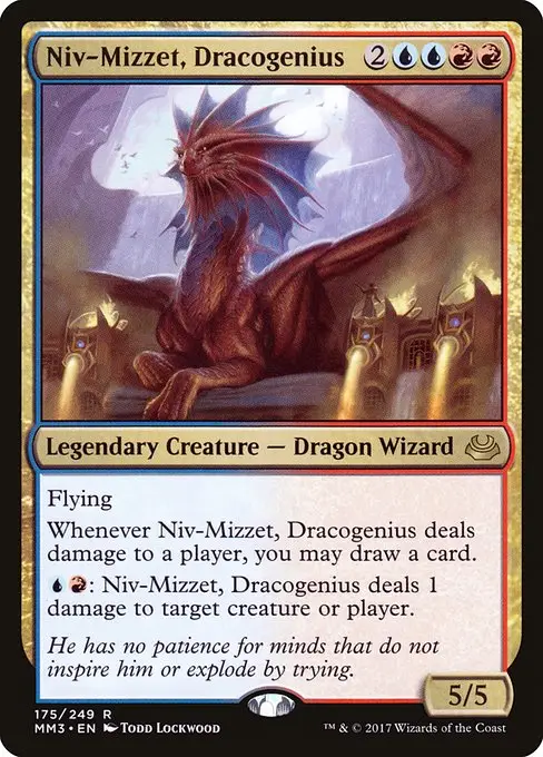 Niv-Mizzet, Dracogenius [Foil]
