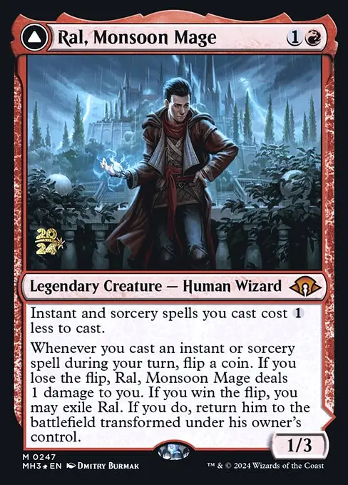 Ral, Monsoon Mage // Ral, Leyline Prodigy [Foil]