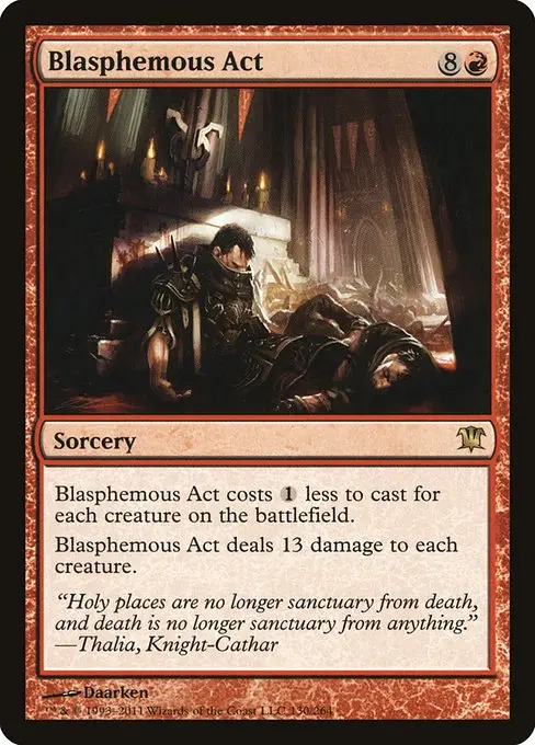 Blasphemous Act [Foil]