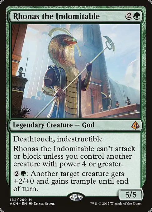 Rhonas the Indomitable [Foil]