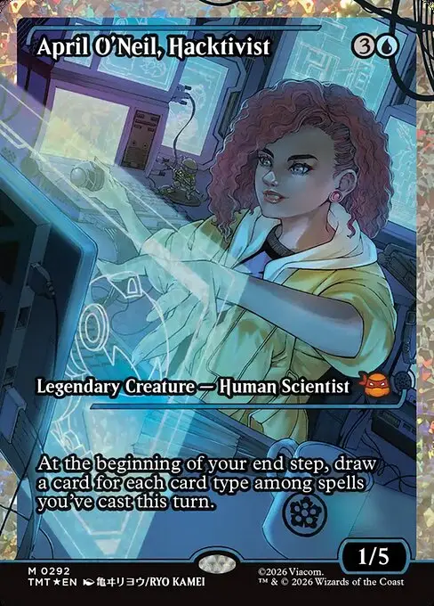April O'Neil, Hacktivist [Foil]