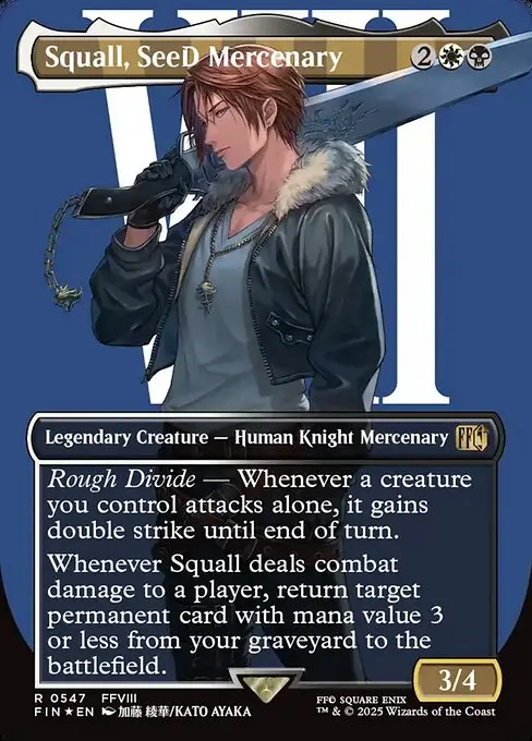 Squall, SeeD Mercenary [Foil]
