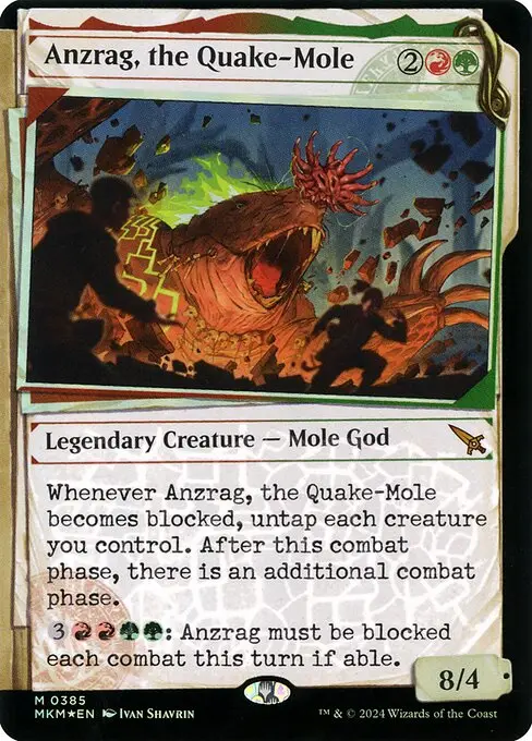Anzrag, the Quake-Mole [Foil]