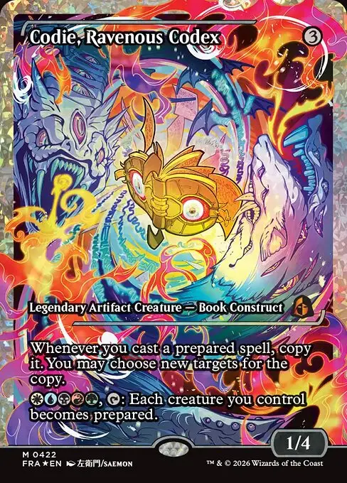 Codie, Ravenous Codex [Foil]
