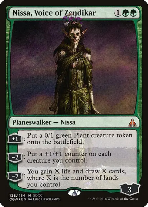 Nissa, Voice of Zendikar [Foil]