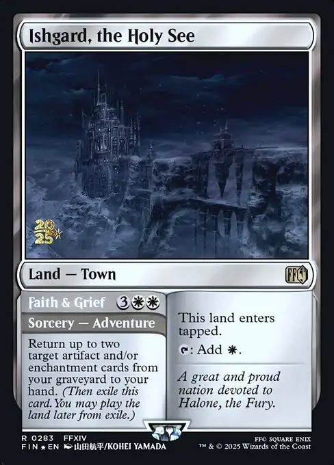 Ishgard, the Holy See // Faith & Grief [Foil]