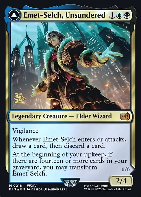 Emet-Selch, Unsundered // Hades, Sorcerer of Eld [Foil]