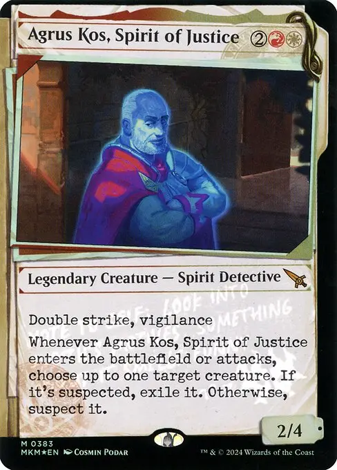Agrus Kos, Spirit of Justice [Foil]