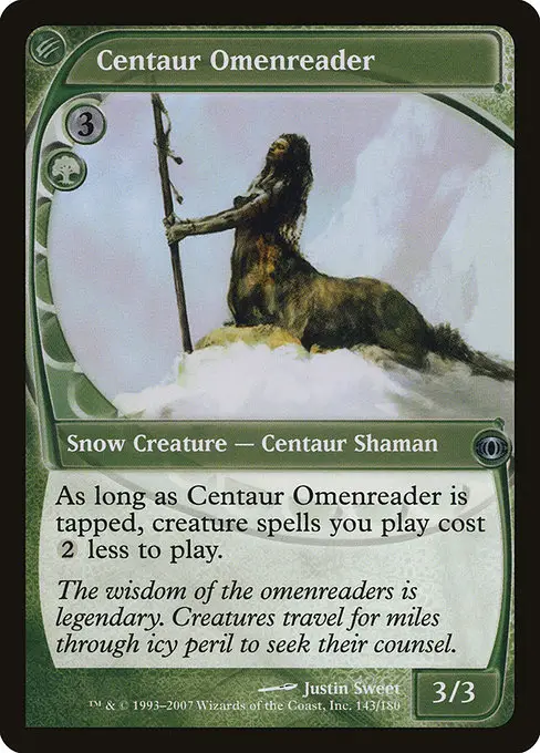 Centaur Omenreader [Foil]