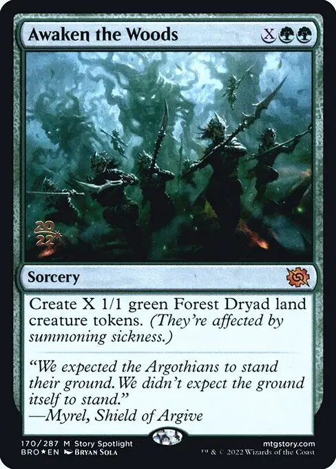 Awaken the Woods [Foil]
