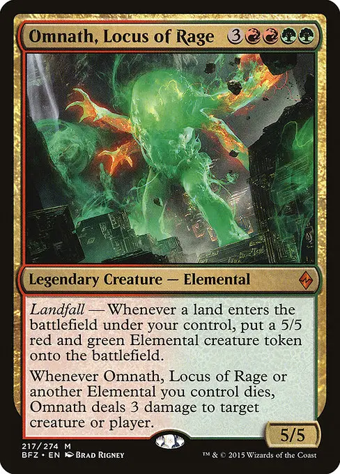 Omnath, Locus of Rage [Foil]