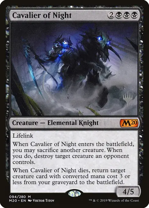 Cavalier of Night [Foil]