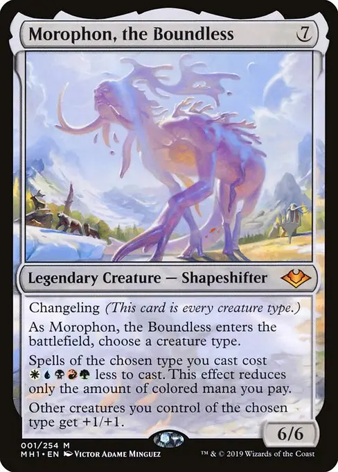 Morophon, the Boundless [Foil]