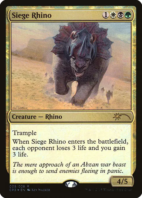 Siege Rhino [Foil]