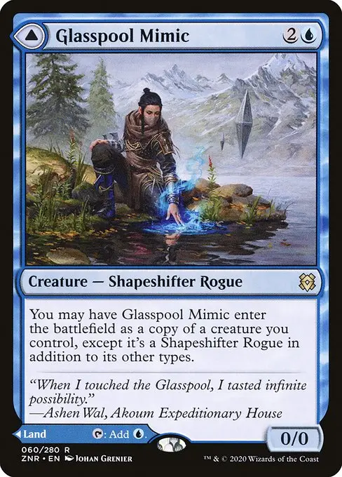 Glasspool Mimic // Glasspool Shore [Foil]