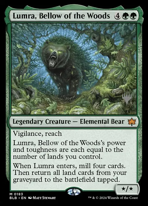 Lumra, Bellow of the Woods [Foil]