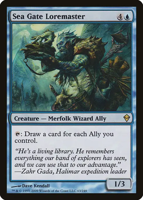 Sea Gate Loremaster [Foil]
