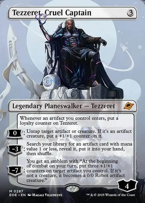 Tezzeret, Cruel Captain [Foil]