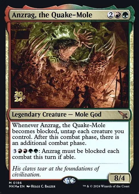 Anzrag, the Quake-Mole [Foil]