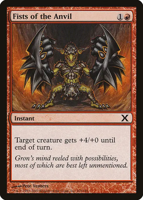 Fists of the Anvil [Foil]