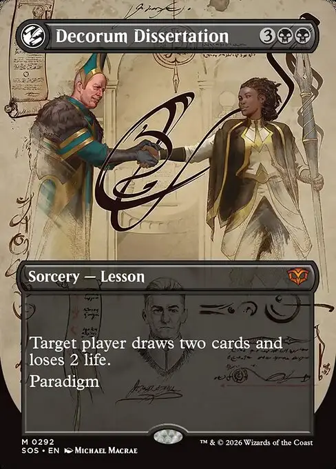 Decorum Dissertation [Foil]