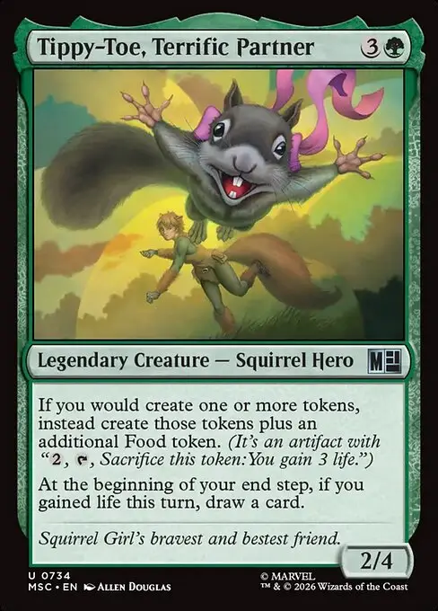 Tippy-Toe, Terrific Partner [Foil]