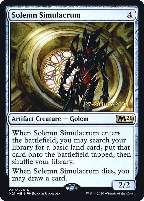 Solemn Simulacrum [Foil]