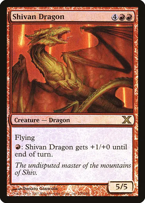Shivan Dragon [Foil]