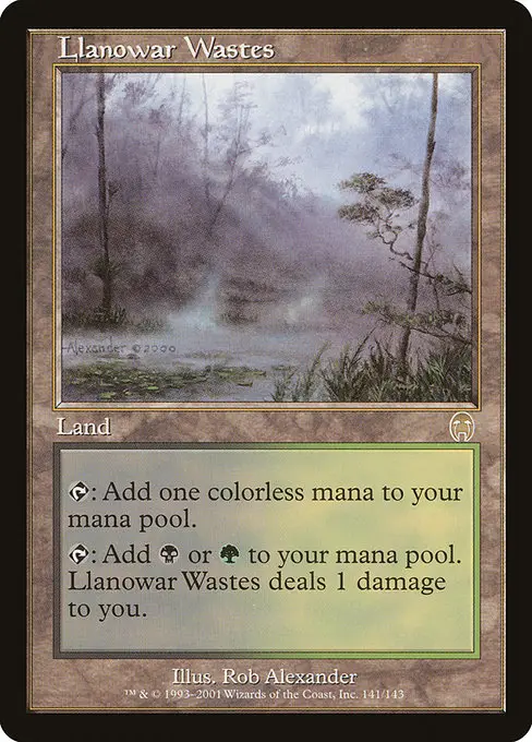 Llanowar Wastes [Foil]