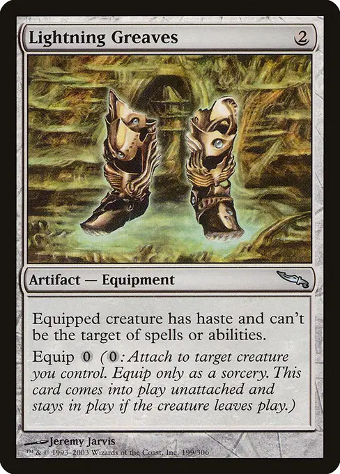 Lightning Greaves [Foil]