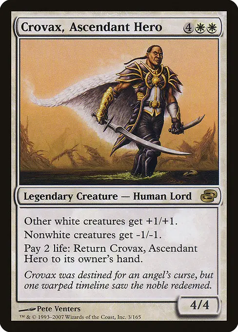 Crovax, Ascendant Hero [Foil]