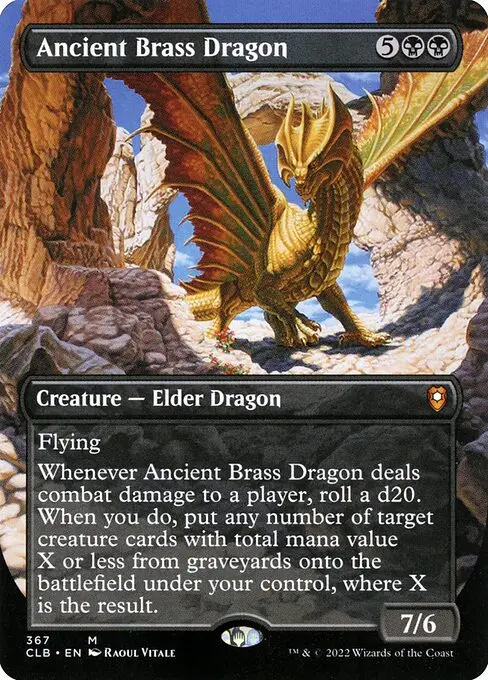 Ancient Brass Dragon [Foil]