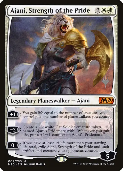 Ajani, Strength of the Pride [Foil]