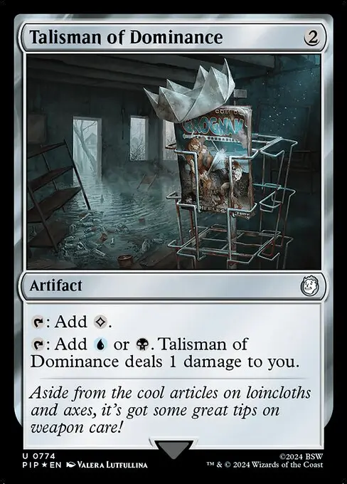 Talisman of Dominance [Foil]