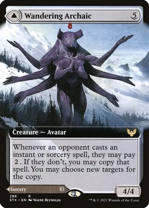 Wandering Archaic // Explore the Vastlands [Foil]