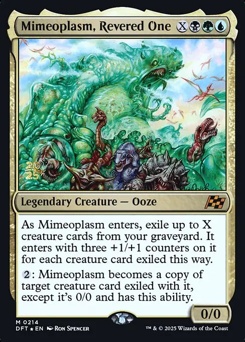 Mimeoplasm, Revered One [Foil]