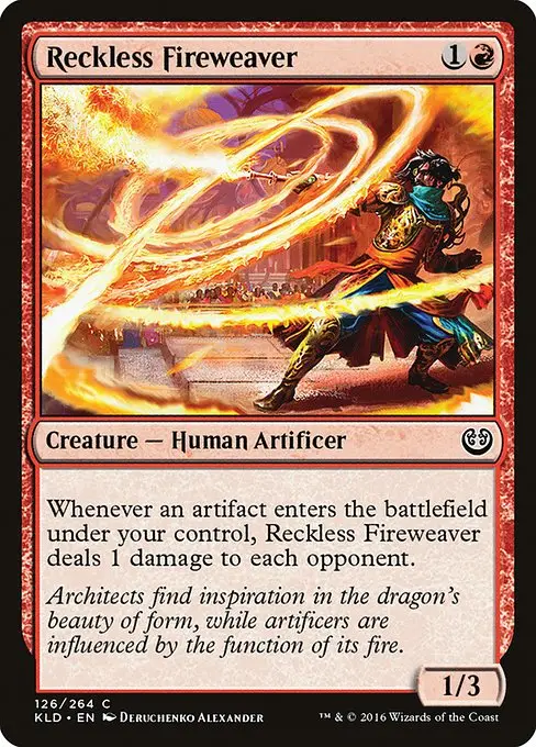 Reckless Fireweaver [Foil]