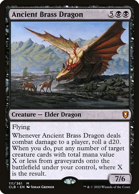 Ancient Brass Dragon [Foil]
