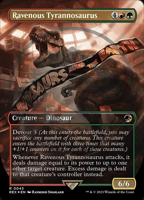 Ravenous Tyrannosaurus [Foil]