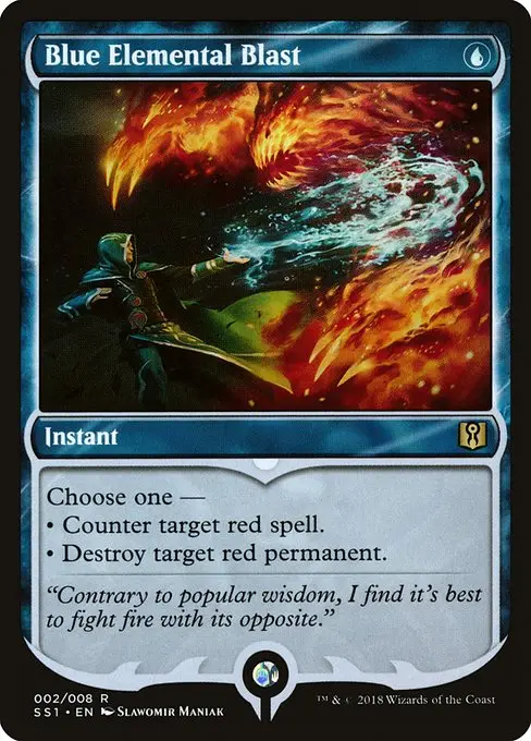 Blue Elemental Blast [Foil]