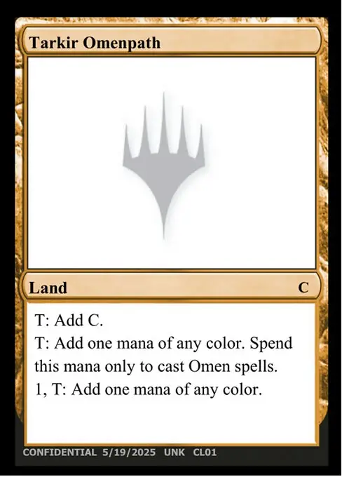 Tarkir Omenpath