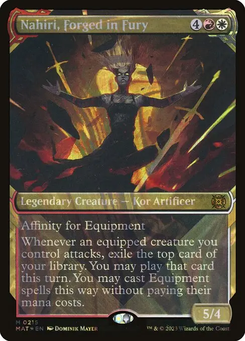 Nahiri, Forged in Fury [Foil]