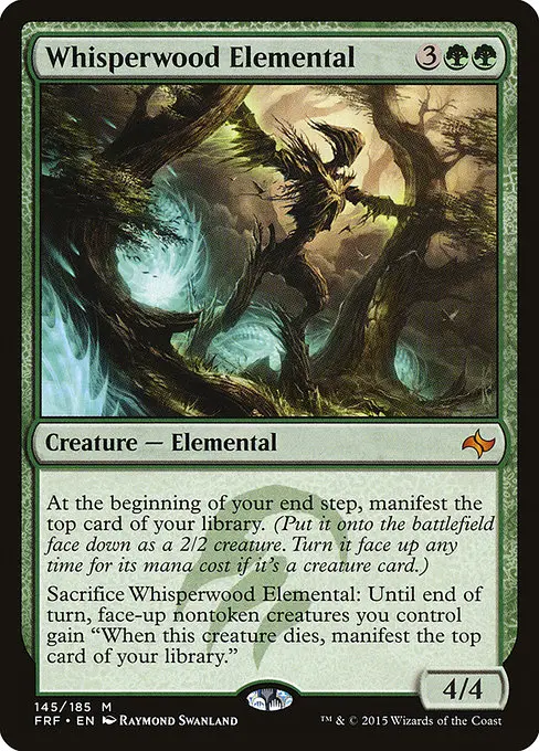 Whisperwood Elemental [Foil]