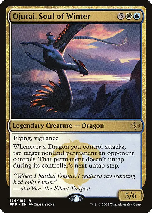 Ojutai, Soul of Winter [Foil]