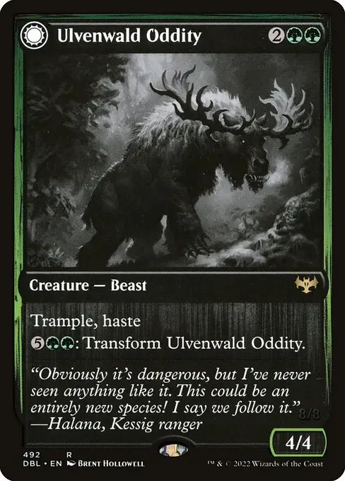 Ulvenwald Oddity // Ulvenwald Behemoth [Foil]