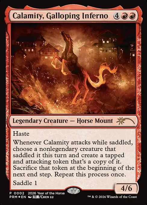 Calamity, Galloping Inferno [Foil]